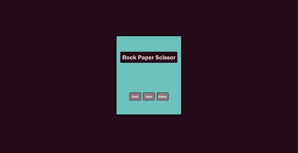 programmerArjun's tweet image. build another basic project : rock paper scissor game.
it is made with HTML CSS and JS .
#code #webdevelopment #hiteshchoudhary