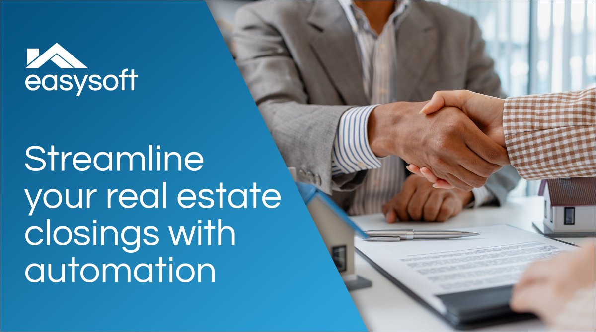 EasysoftLegal's tweet photo. #Realestateclosings can become complicated.

Easysoft makes it easier to generate TRID-compliant documents, reduce repetitive data entry, and automate calculations to regain valuable time.

👉 Schedule a demo and start your free 7-day trial:https://t.co/gEyI4q94Au

#RealEstateLaw https://t.co/hXJgS5q7gv