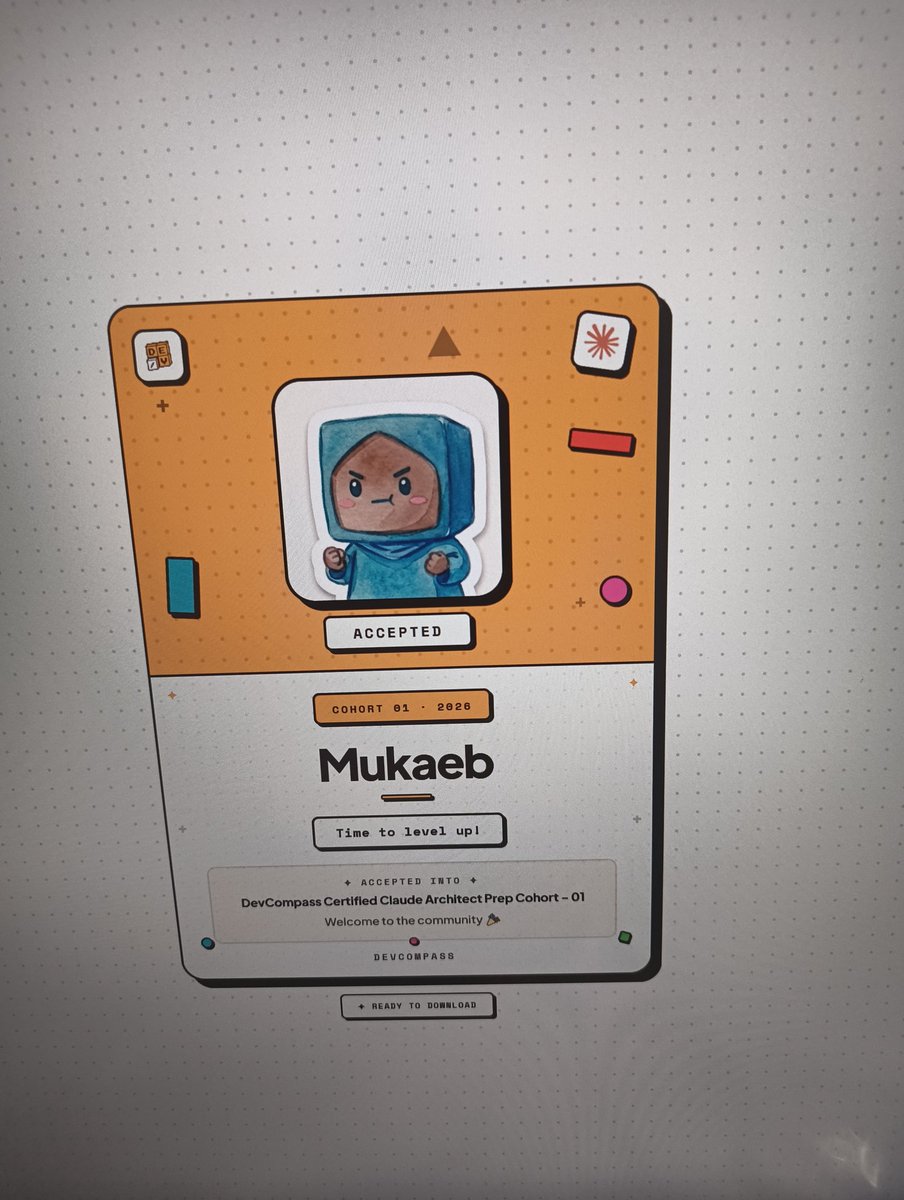 mukaeb's tweet photo. Super excited to be part of this cohort 🎉🎉 https://t.co/wftHXEGLrJ