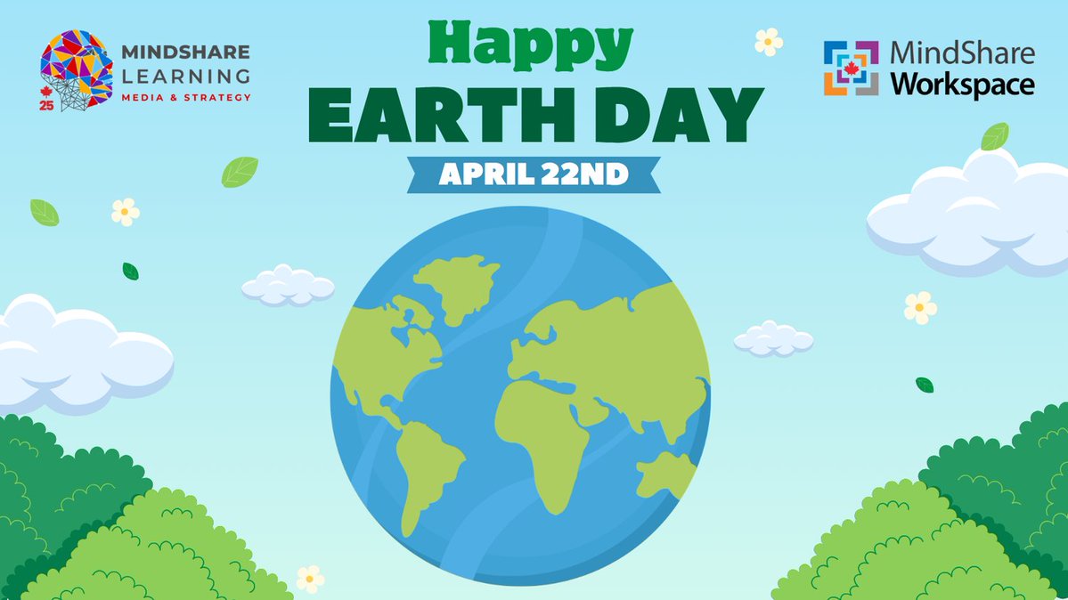 MindShareWork's tweet image. Happy Earth Day from all of us at MindShare! Today, we celebrate the incredible planet we share and reaffirm our commitment to a more sustainable future. Let’s continue to innovate, learn, and grow together in harmony with the world around us. 🌿💡

@mindsharelearn #EarthDay