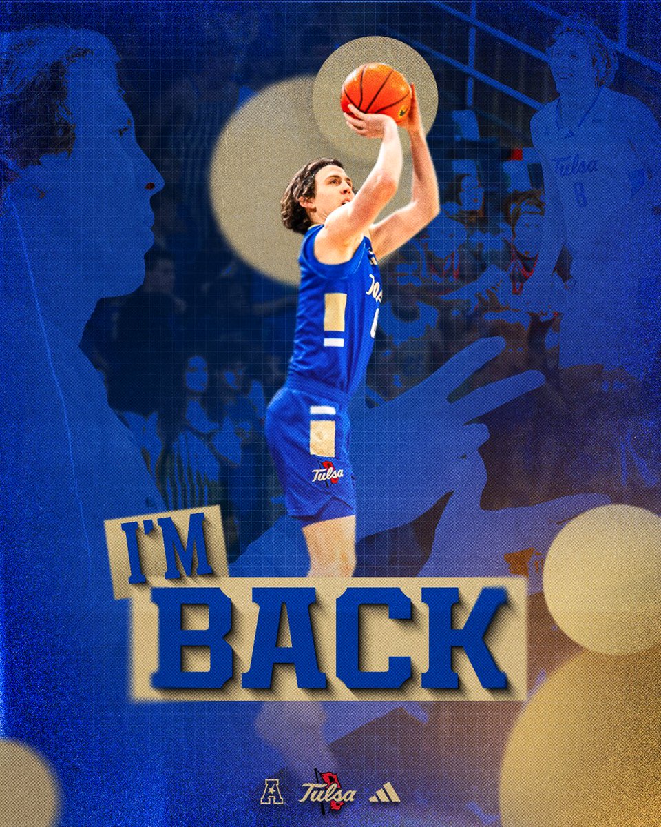 Tulsa Basketball tweet media
