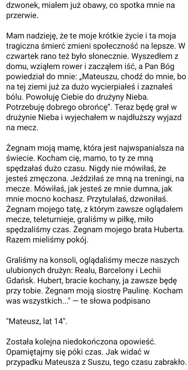 Daniel99081741's tweet photo. @NawrockiKn @donaldtusk Sami macie dzieci, wnuki. Dlaczego przez tyle lat i kadencje różnych partii nic się nie zmienia? Coś się wydarzy, chwila "działań" nagłośnienia i później znowu cisza, do następnego razu... Dlaczego Dyrektorzy, nauczyciele są tak bierni? Dlaczego nikt nie kara oprawców? Do roboty! https://t.co/3zgqxfzrnE