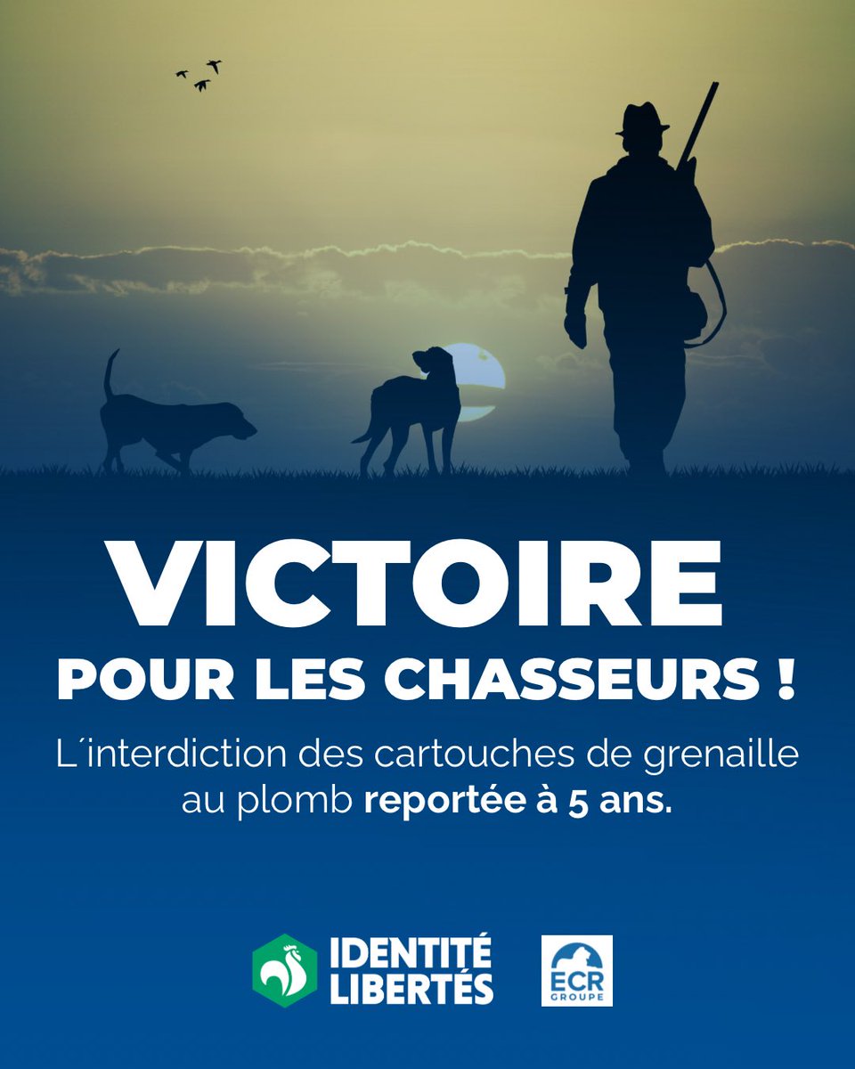 Je me réjouis de la nouvelle inflexion de la position de la Commission européenne au sujet des munitions de chasse.

La Commission, dans le cadre du comité REACH du 25 février dernier, avait déjà proposé de limiter le champ d’une éventuelle interdiction aux seules cartouches de