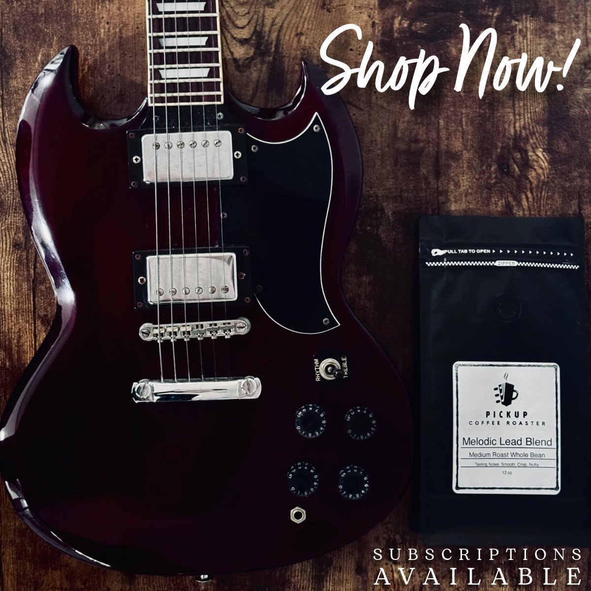 PickupCoffeeR's tweet image. Fuel your creativity with our Melodic Lead Blend—crafted for bold notes and smooth vibes. Subscribe today and never miss your coffee groove! Shop now at PickupCoffeeRoaster.com

#CoffeeLovers #FreshBrew #SubscriptionBox
