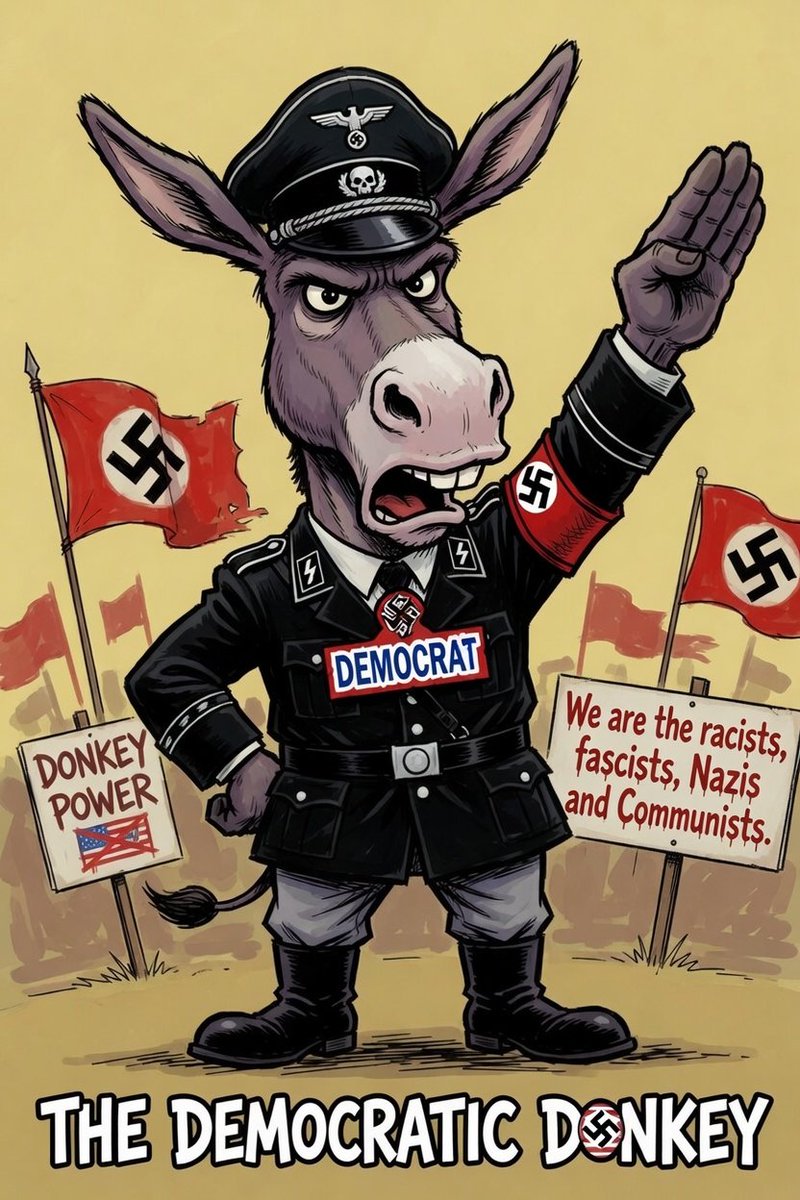 They projected their crimes onto everyone else.