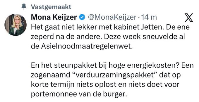 PetravanDam3's tweet image. Fascisme en fascisme in spé gedijen bij opruiing en het inpeperen van ontevredenheid.

Het is hun zuurstof, het is hun brandstof, het is hun verdienmodel. 

(#debat Mona Keijzer Jetten #asielwetten)