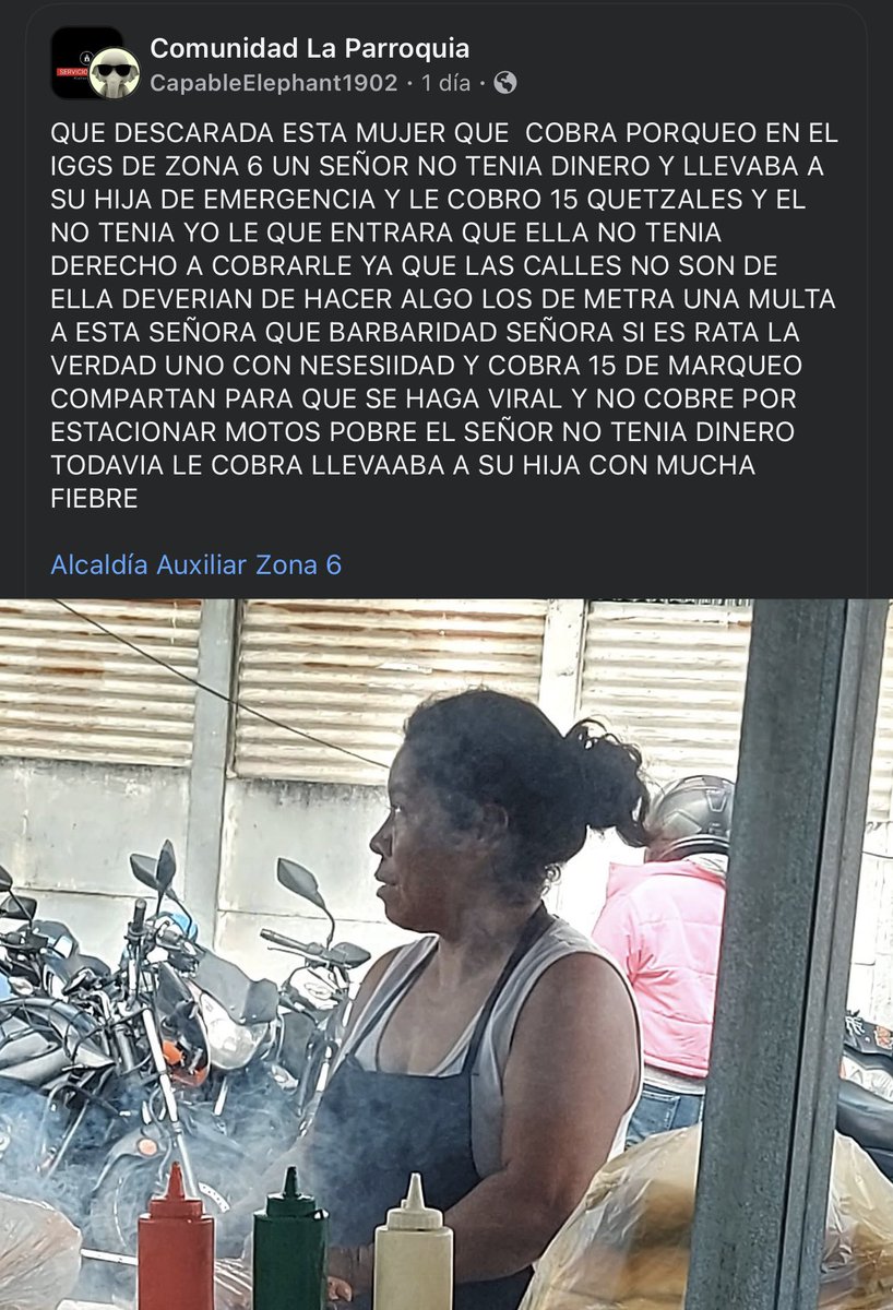 _diaaanne's tweet photo. @amilcarmontejo Por favor realicen levantamiento de obstáculos en las afueras del IGSS zona 6, que respeten la salud. https://t.co/d3T9MEDCI6