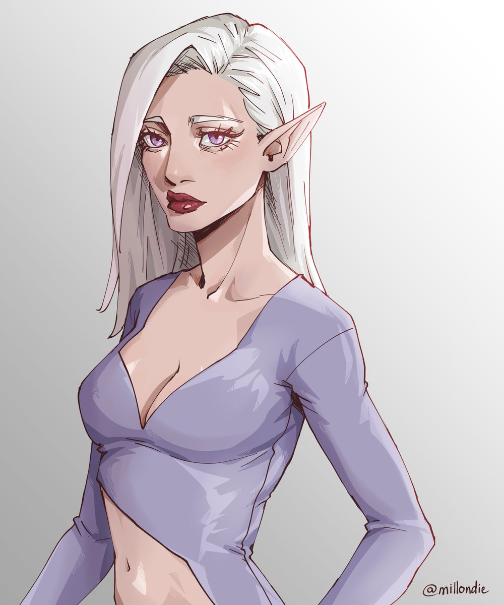 Sketch with lasso coloring
I think I found one of brushes for sketching~
