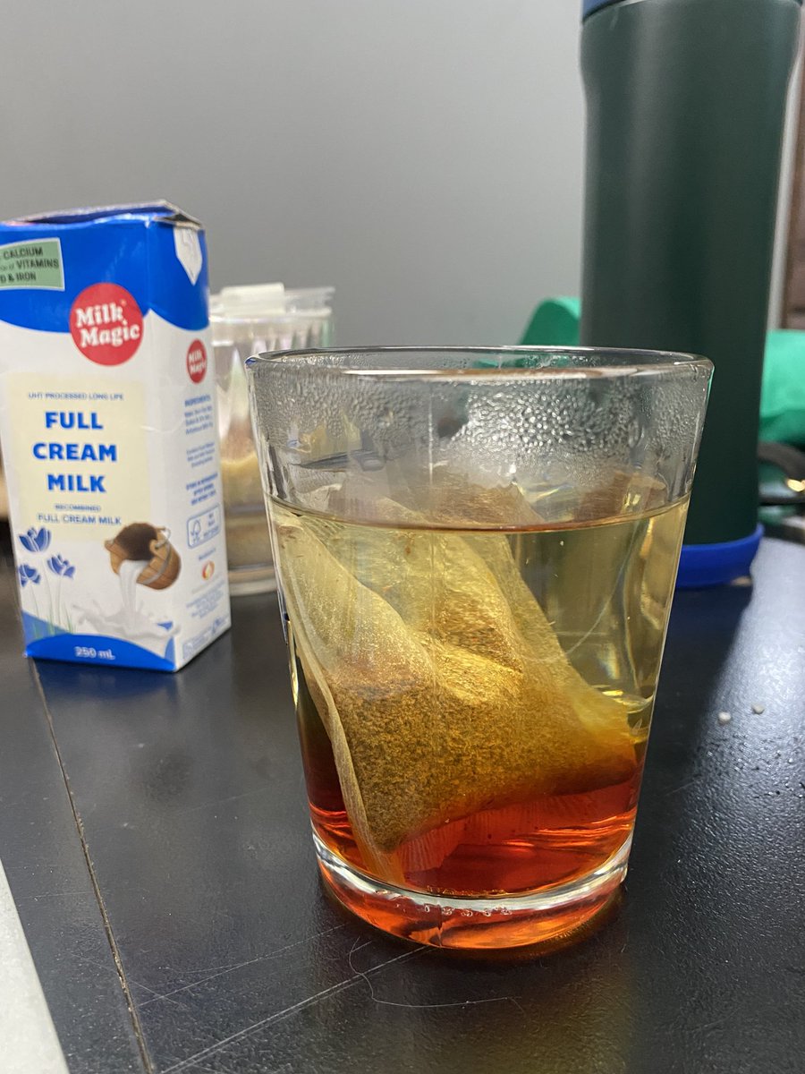 csumil's tweet photo. Anything but coffee apparently. 

Any tea recos I can try? https://t.co/22NVoWt3F0