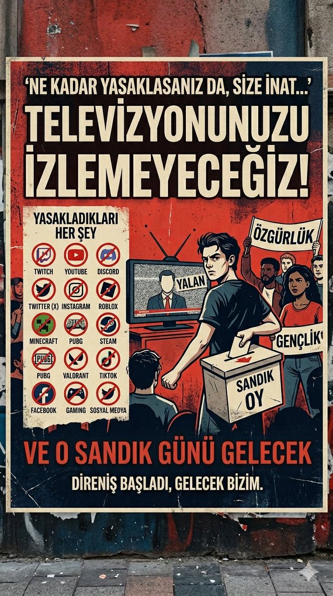 haperlintsdie's tweet photo. #OyunYasasınıİstemiyoruz 
#OYUNUMADOKUNMA
yasayıw iptal edin, boşuna çabalıyorsunuz https://t.co/zezNoJ3BkB
