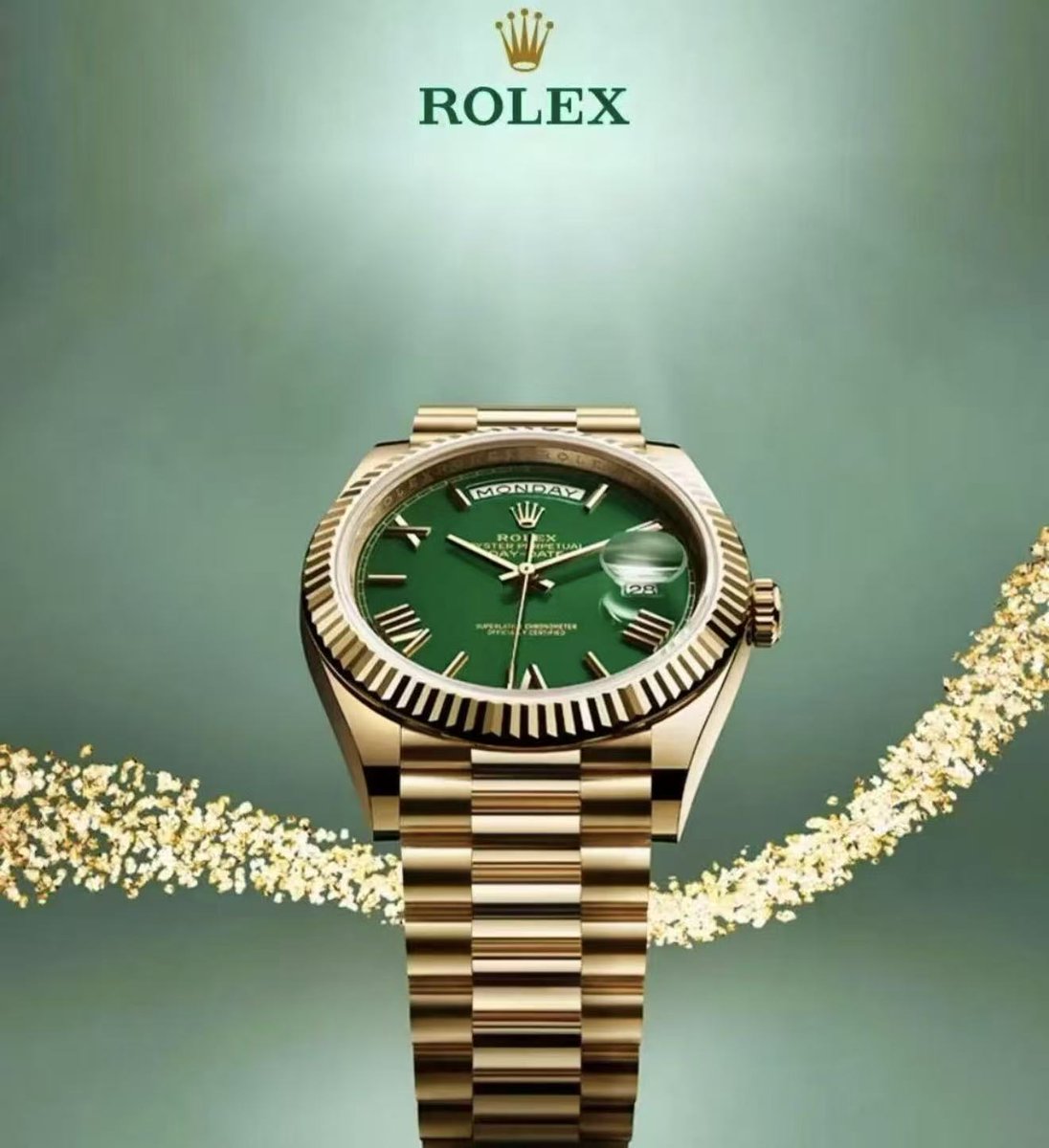 zainalHamid61's tweet image. High-end luxury watch with stunning green dial and gold case.
Premium craftsmanship, perfect details, great for daily wear &amp;amp; collection.
DM for price &amp;amp; more pics. Fast shipping worldwide.
Made in China, 1:1 replica
#Classic
#Fashion
#Stylish
#Elegant
#Trendy
#watch
