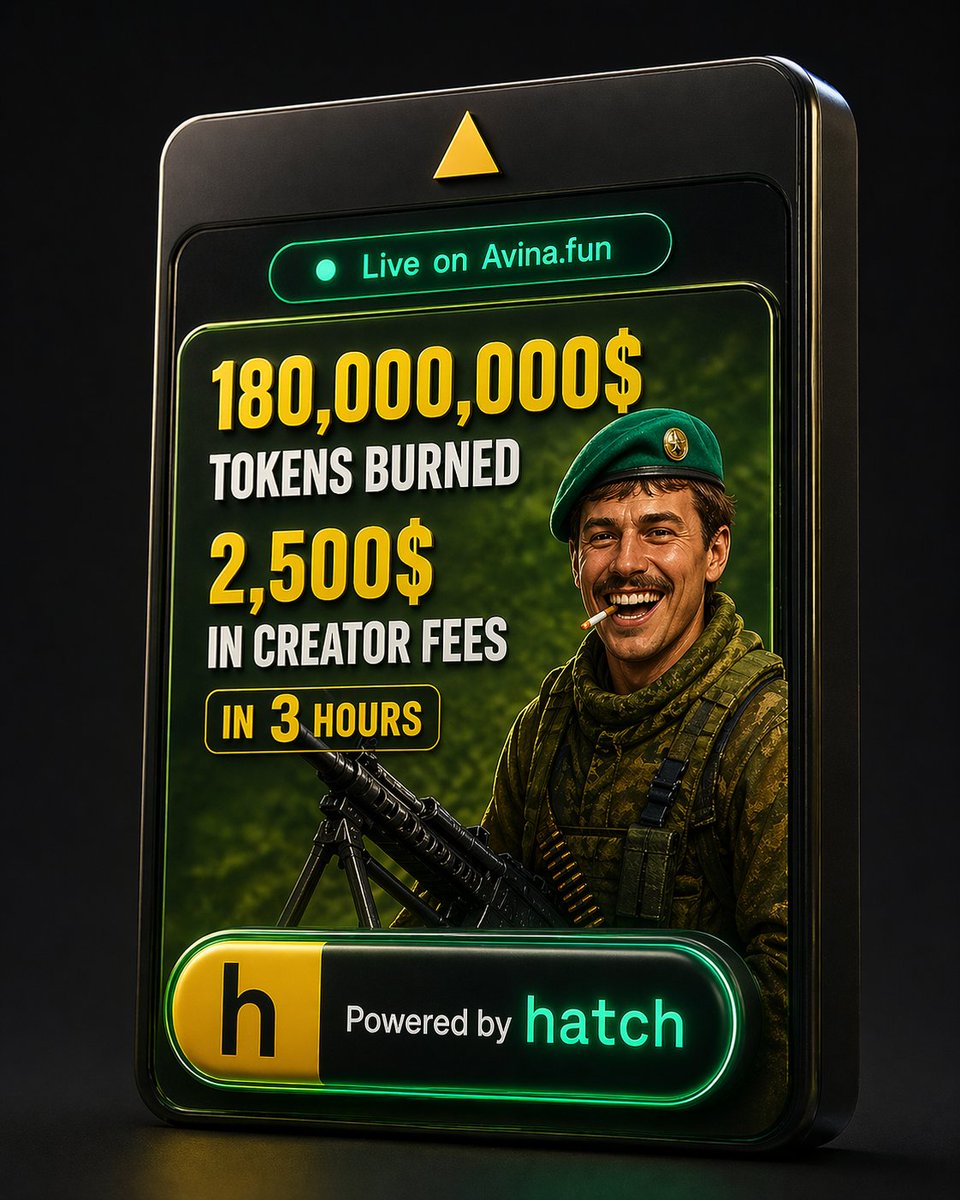 avinafun's tweet photo. Hatch is now live on Avina https://t.co/xg2B7khiHl