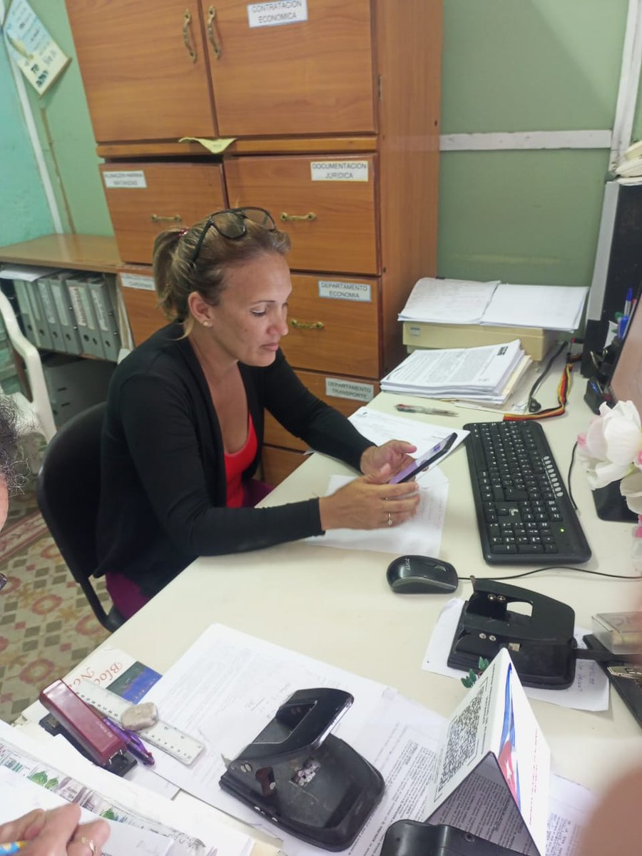 La UEB de Logística implementó su firma digital  a la par con el desarrollo de la informatización de la unidad.#Matanzas #MatancerosEnVictoria