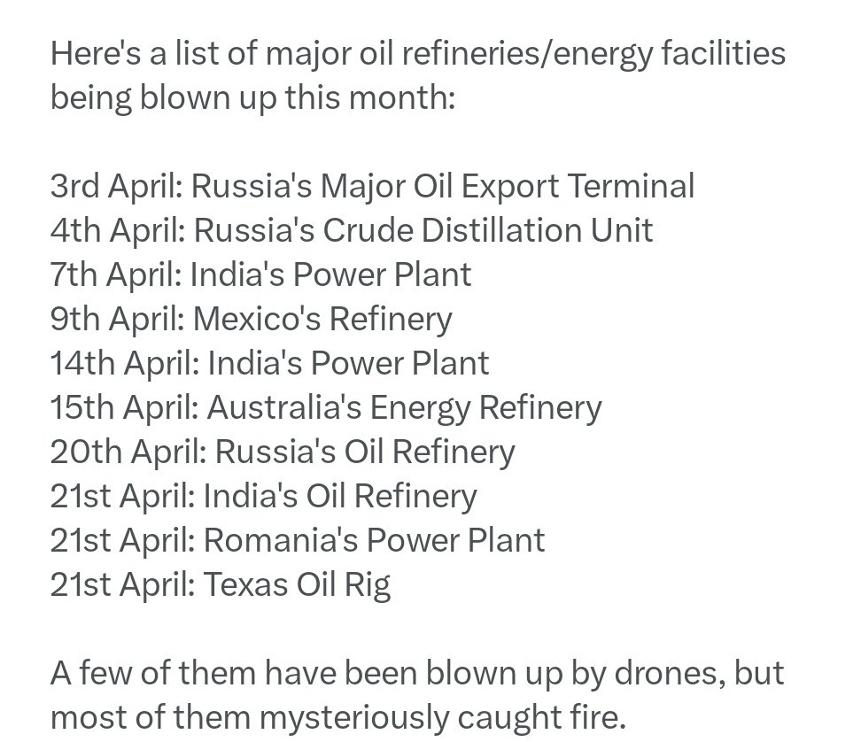 worldlines0's tweet image. 🚨 #EXPLAINED
Viral claims about “energy facilities being blown up worldwide” what is going on 👀