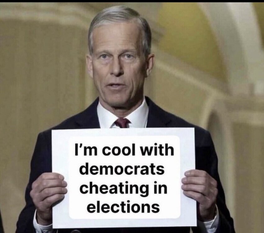 Angryceospty's tweet photo. @johnthune @FoxNews Pass the save act! https://t.co/y9qKooQGku