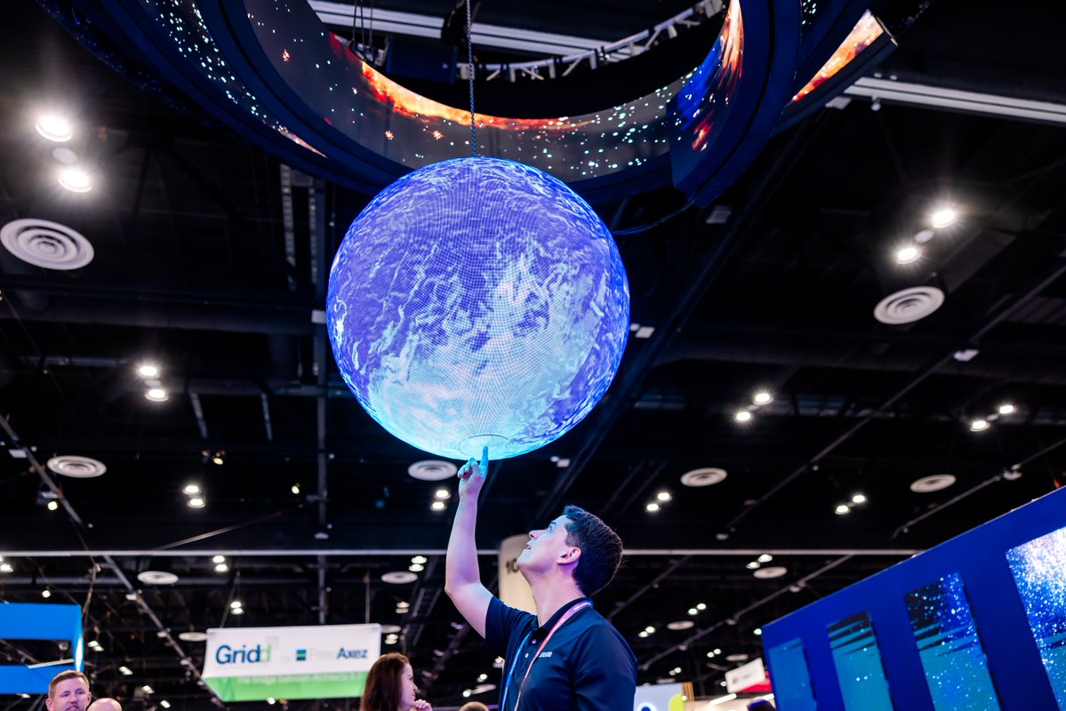 InfoComm's tweet image. Each year, Earth Day reminds us of our shared responsibility to honor our planet. 🌏 At #InfoComm, that means designing our show to be sustainable in various ways with our partners @FreemanCo and the @LVCVA. Learn more: icshow.me/ED26IC

#OurPowerOurPlanet #EarthDay2026