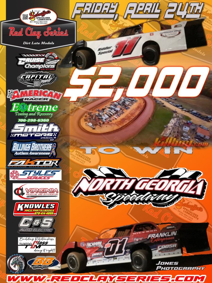 Red Clay 602 Late Model Series tweet media