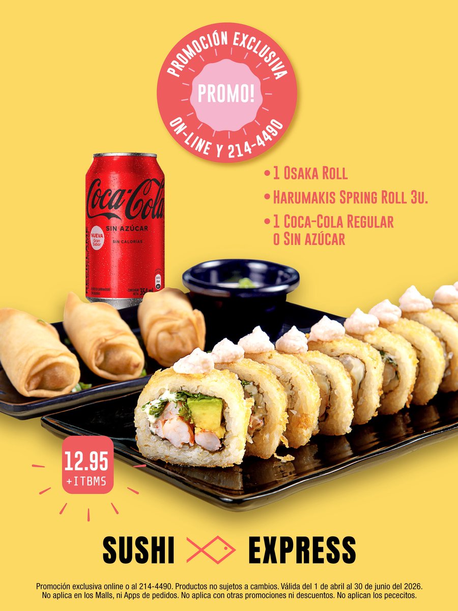 Sushi Express Panamá (@sushiexpresspty) / Posts / X