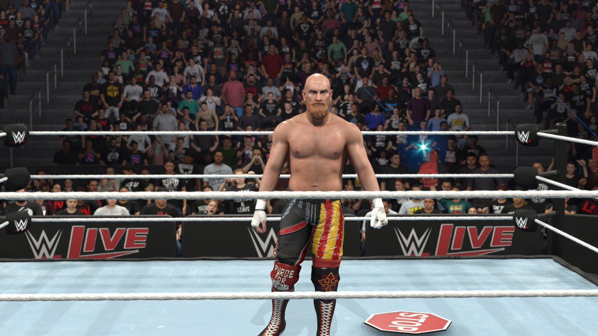 BrandonSaxony's tweet photo. Alexander Wolfe aka Axel Tischer #MyRise #WWE2K26 https://t.co/87T99xlxoX