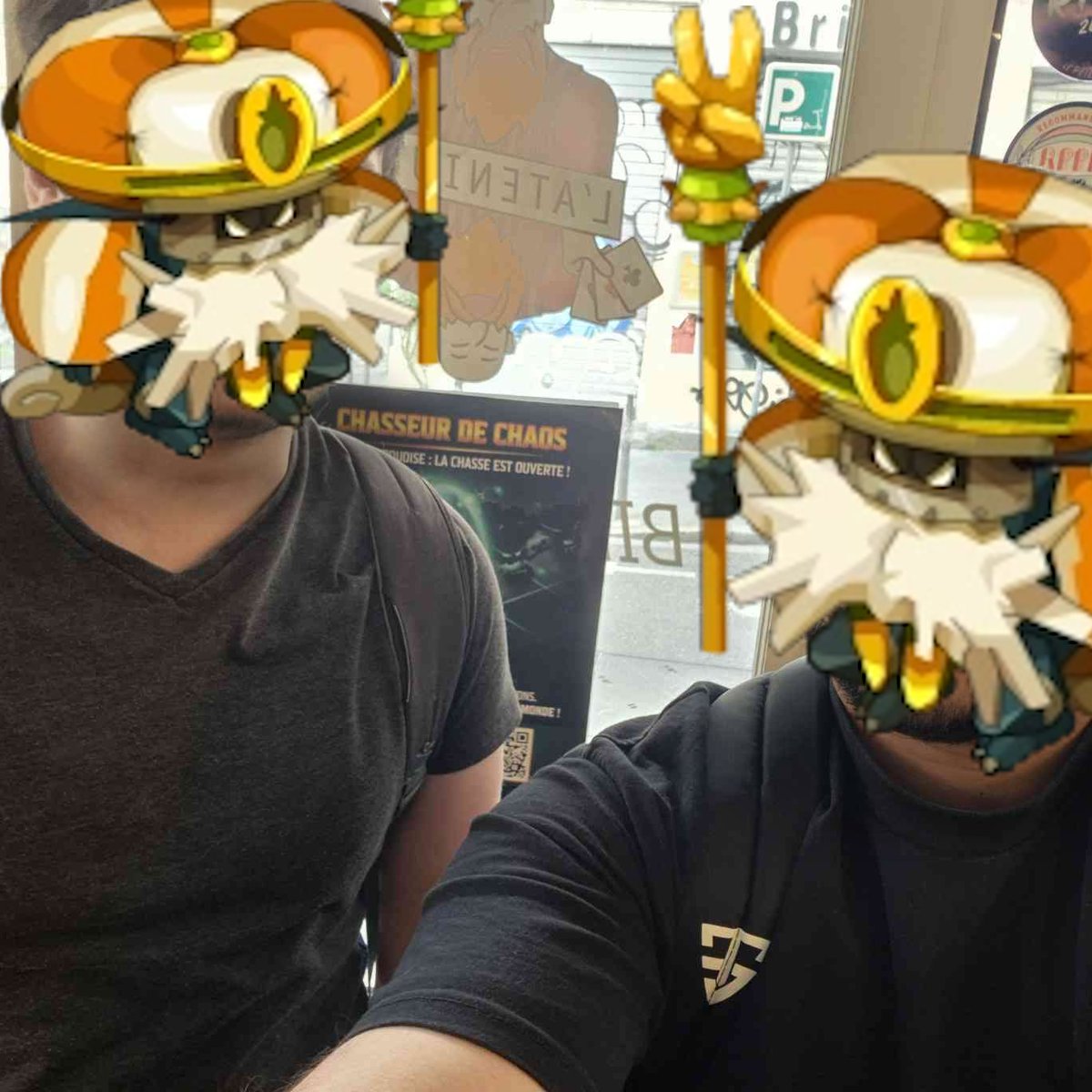 CSingax's tweet photo. J'ai chassé le Wa Wabbit avec @ElFamosoMaqui 
 #ChasseurdeChaos https://t.co/K3Ty9olV59