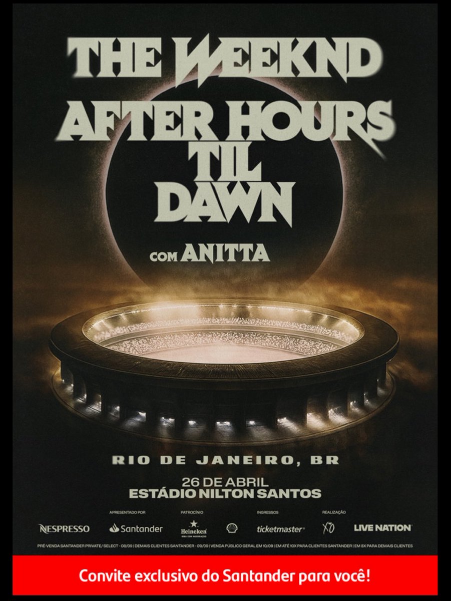 The Weeknd Brasil tweet media