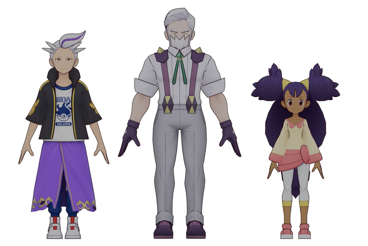 Pokémon Masters' models tweet media