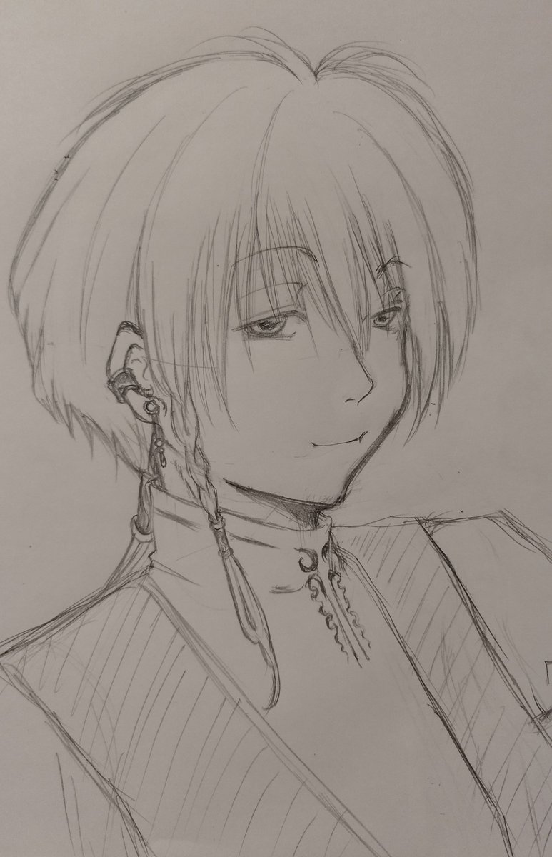 a5421103's tweet photo. ラフ画の供養ー。
色んなパターン描いてみたのねん。お好みな子いますかね？笑
どの子かがどなたかに刺さったら嬉しいなー笑 https://t.co/ssPPPgXdbr