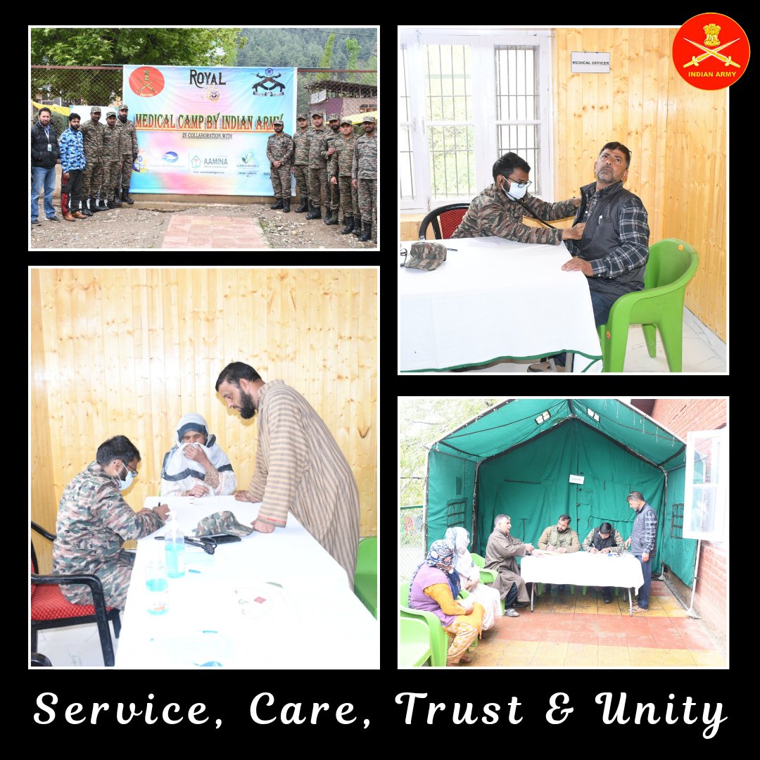 Vaasta_A_Ulfat's tweet image. The #IndianArmy organised a medical camp at Shar Village, treating &amp;amp; providing essential healthcare in a remote area, with a focus on women, children &amp;amp; the elderly.

Strengthening trust &amp;amp; goodwill with the local awam through care and service.

#Kashmir #Unity #nolimit