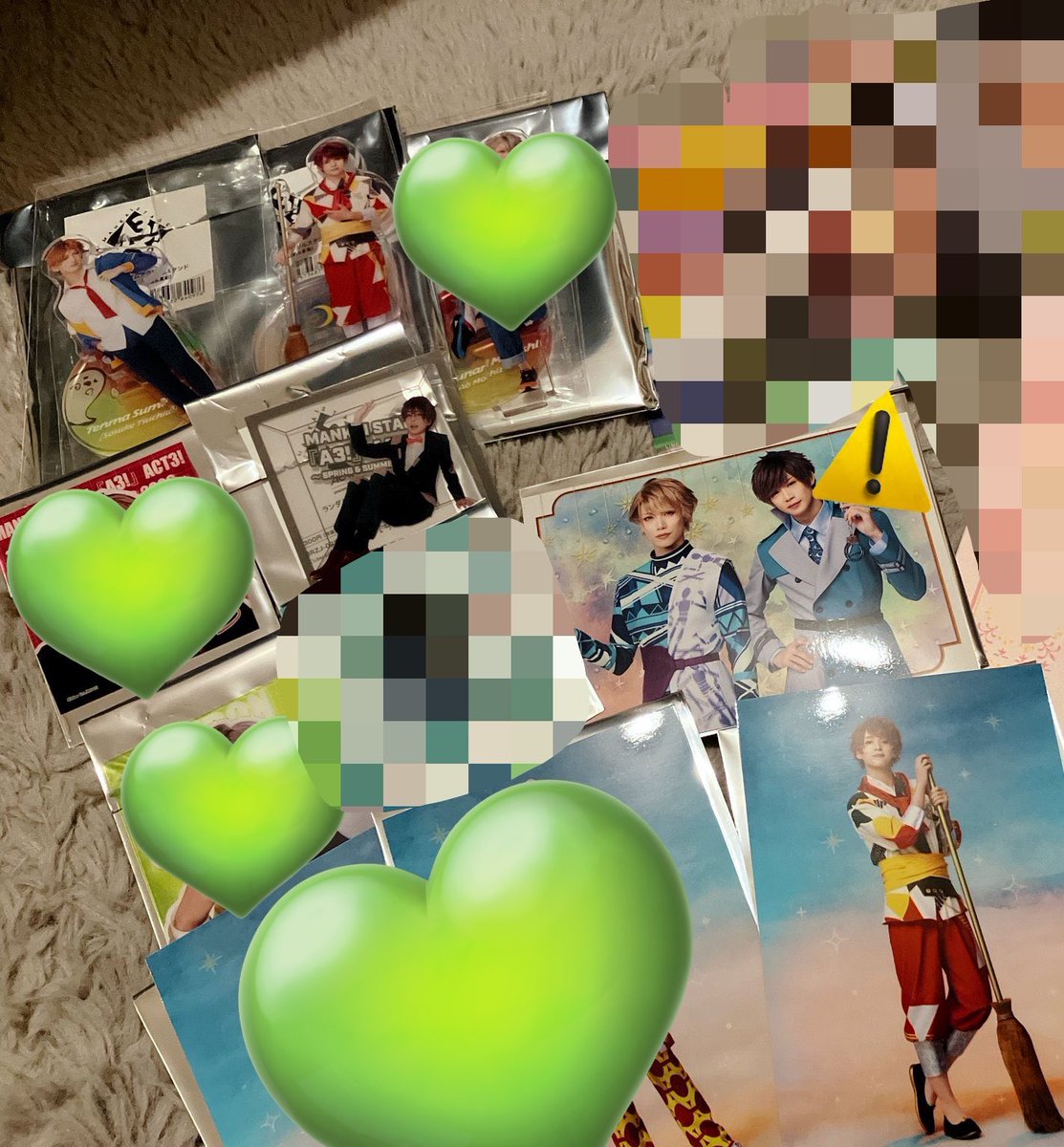 omochitorihiki2's tweet photo. 【交換 譲渡】エーステ ランダムブロマイド 春組 夏組

譲:至&amp;綴

求:シトロン&amp;咲也

アクスタ(天馬、咲也)、スクエアカード(支配人)、ブロマイド(咲也)も交換可ですが、交換できるものをご提示の上ご相談ください。

新潟24,25手渡し優先
検索からもお声がけください。
よろしくお願いいたします。 https://t.co/2vGK3pRIH4