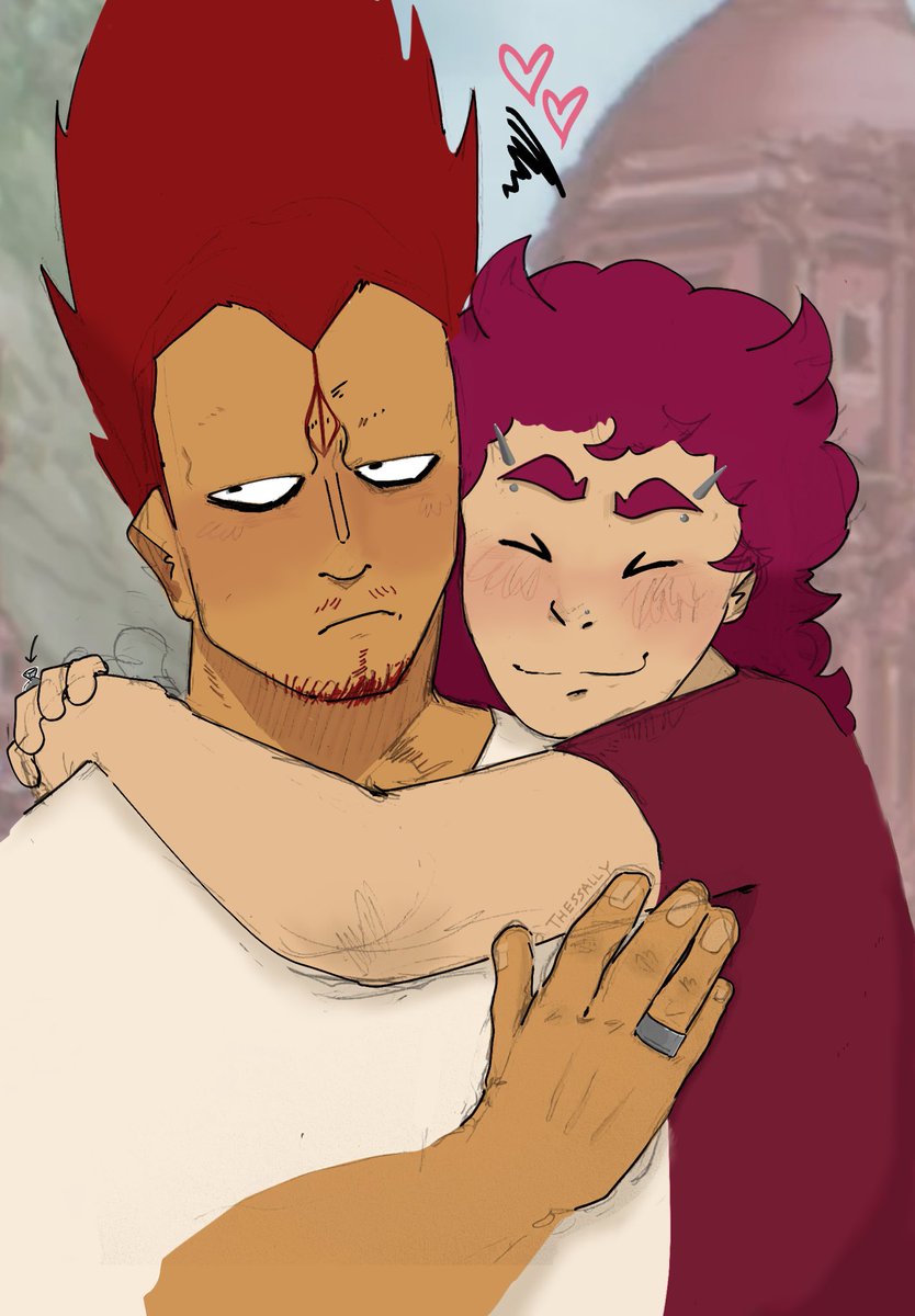 Thessallytwt's tweet image. I spent a lot of time on this 
I’m really happy
EHEHEHEHHEHHEHEHE MWAHHAHAHHA 
#dorohedoro #drhdr #en #digitalart #dorohedroro