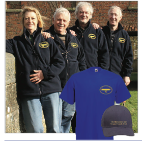 Available now on our website – Fleeces, Polo Shirts, T-shirts and Baseball caps. Amaze your friends with your stylish new attire and help raise some vital funds. Clothing can be collected or add £3 for post and packing. More information on sncanal.org.uk/sales/