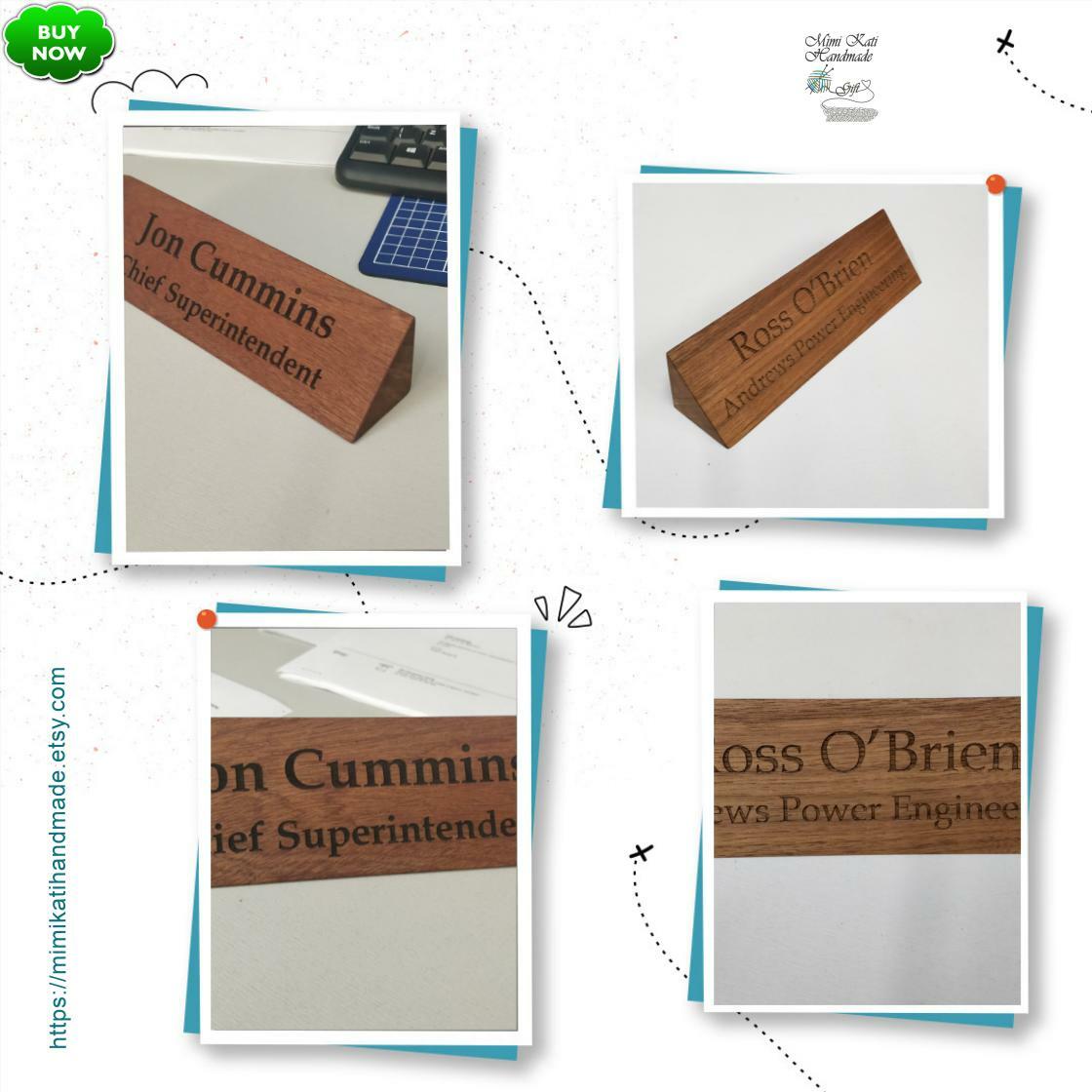 KatiHandmade's tweet image. Elevate your workspace with our Personalised Solid Wood Desk Name Plate for just £32.56. Make your mark and stand out today! #DeskDecor #OfficeEssentials

Shop Now etsy.com/listing/774524…