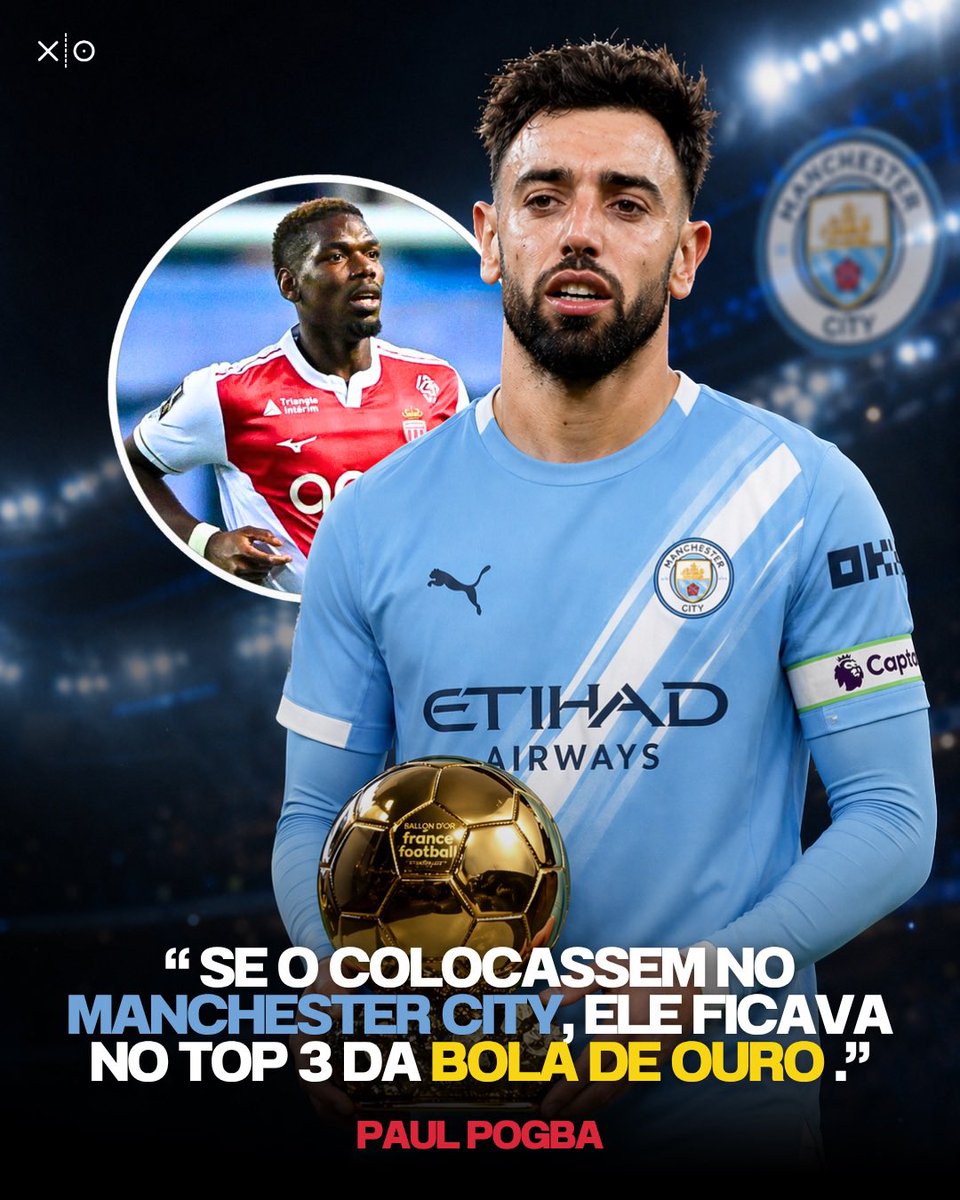POGBA LANÇA A BOMBA! 💣💥

🗣️ “Se o Bruno Fernandes estivesse noutra equipa, num Manchester City, era top-3 da Bola de Ouro todos os anos. Ponto final. Os amantes de futebol vão sempre respeitá-lo, ele consegue fazer tudo em campo!”

Deixa a tua opinião! 👇