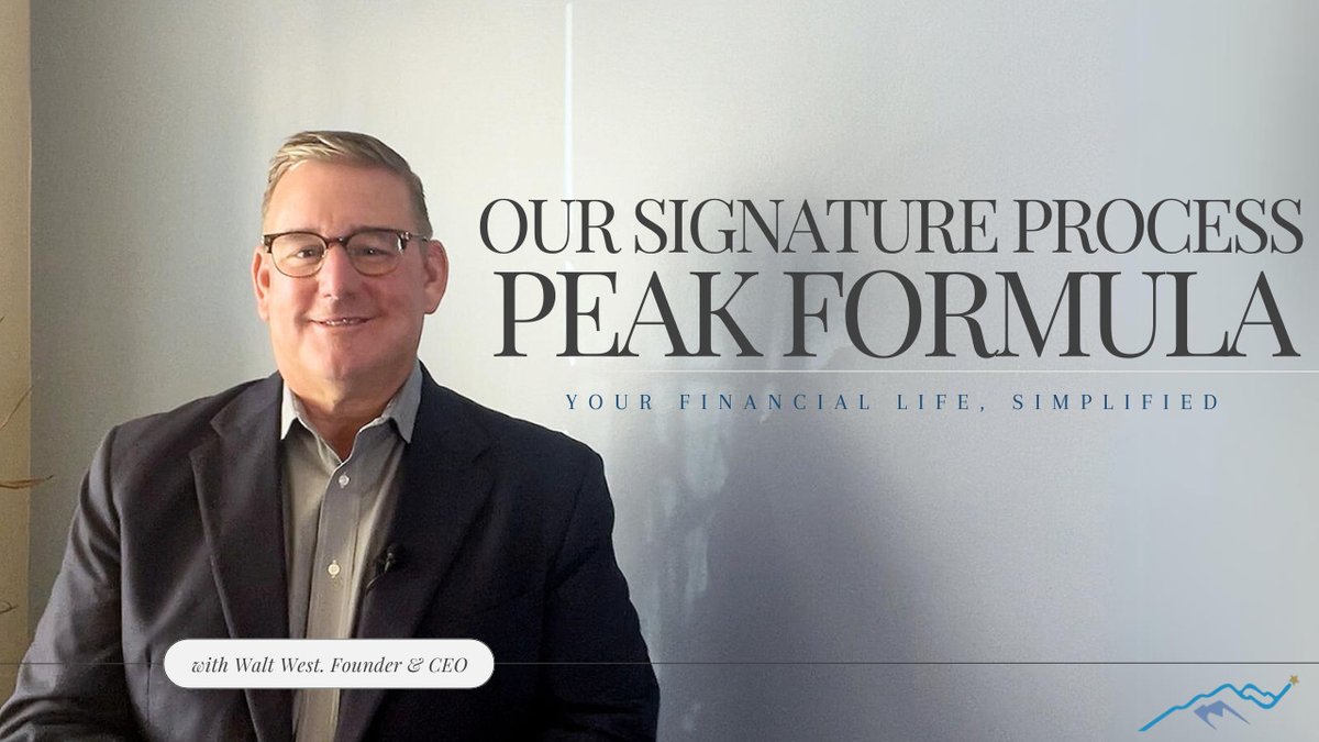 westadvisorygrp's tweet image. Check out our video on the PEAK FORMula, where we explain our 7-pillar approach to financial planning. From wealth management to estate planning, we've got you covered.

Watch here: youtu.be/UrGz_7lRwbI?ut…

#RetirementPlanning #WealthManagement #EstatePlanning