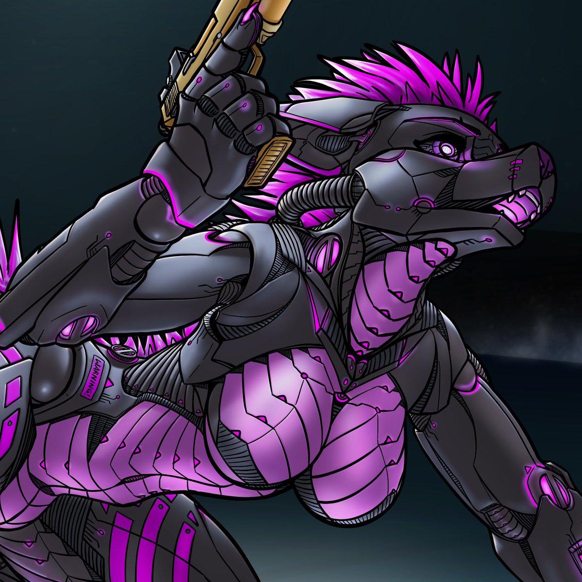 Tekky Munster 🍓 • Artist tweet media