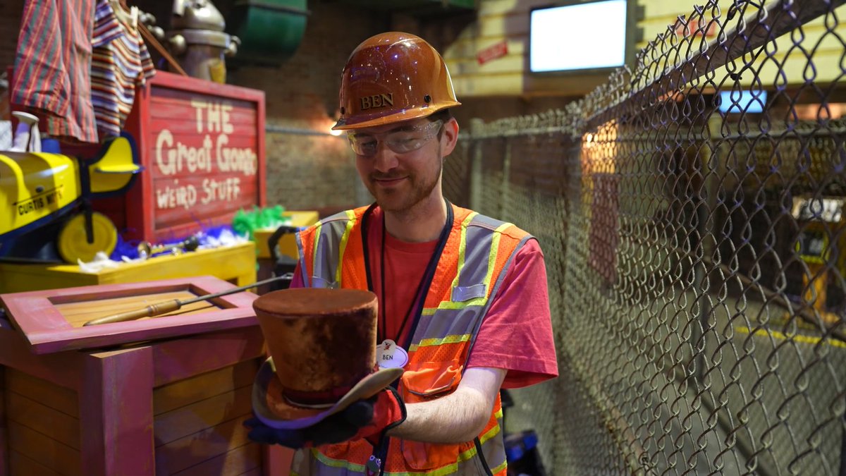 JimShull's tweet image. Watching the video of Imagineer Ben set dressing #RocknRollerCoaster starring #Muppets brought back memories when I dressed the set for #Aerosmith.  A lasting memory. More on YouTube.com/jimhshull