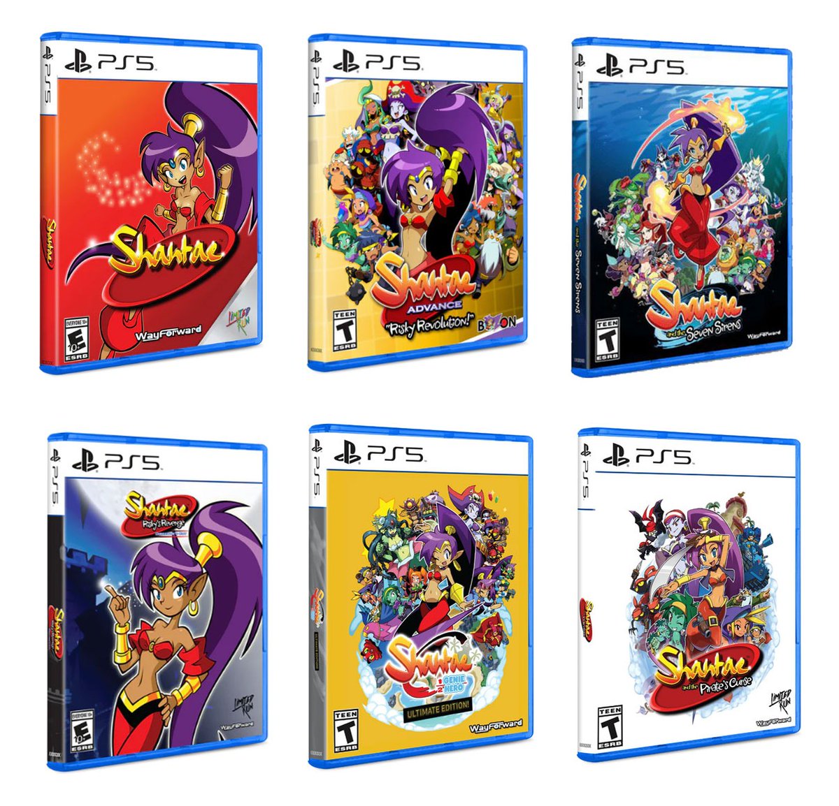 PS5 Shantae & the Seven Sirens 北米限定版 未開封 Amazon.com: Shantae and the Seven Sirens Collector's Edition