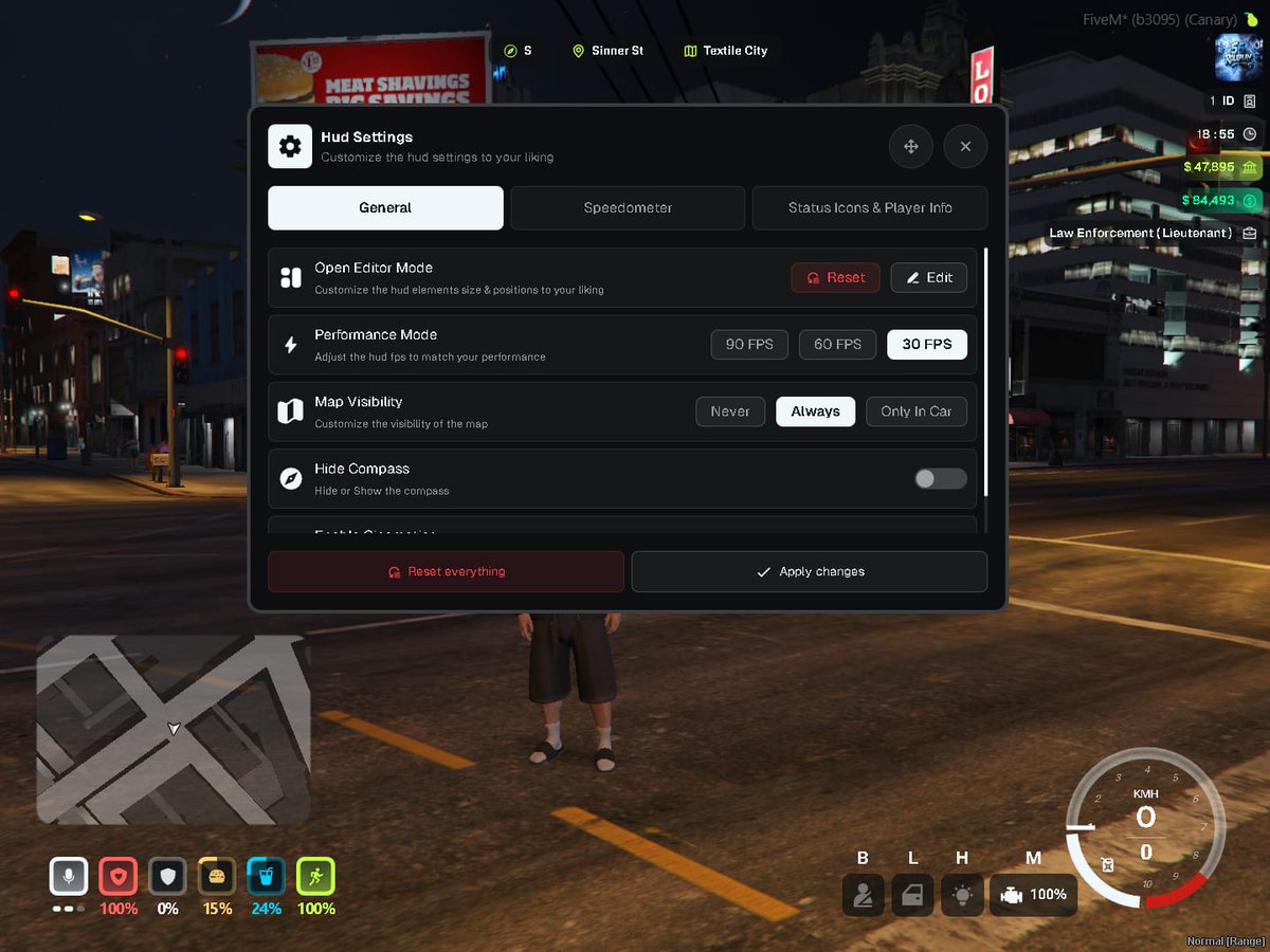 56Roleplay's tweet photo. - **Optimize ve Detaylıca Özelleştirilebilen Hud Eklendi.**
- Piyasada bir tek **bizde **var.
- CSS ve HTML Düzenlemesi yapılacaktır. https://t.co/1lbkrNj4M7