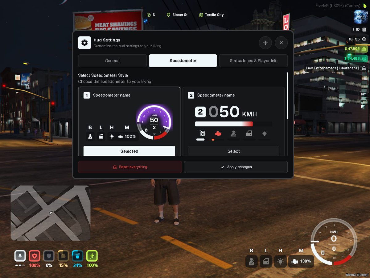 56Roleplay's tweet photo. - **Optimize ve Detaylıca Özelleştirilebilen Hud Eklendi.**
- Piyasada bir tek **bizde **var.
- CSS ve HTML Düzenlemesi yapılacaktır. https://t.co/1lbkrNj4M7
