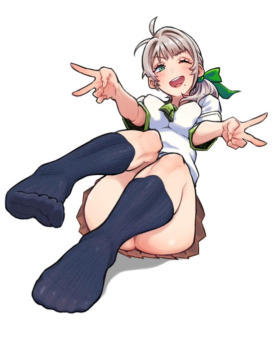 #女の子のピースを見せ合うタグ
ピスピ〜ス🍀 