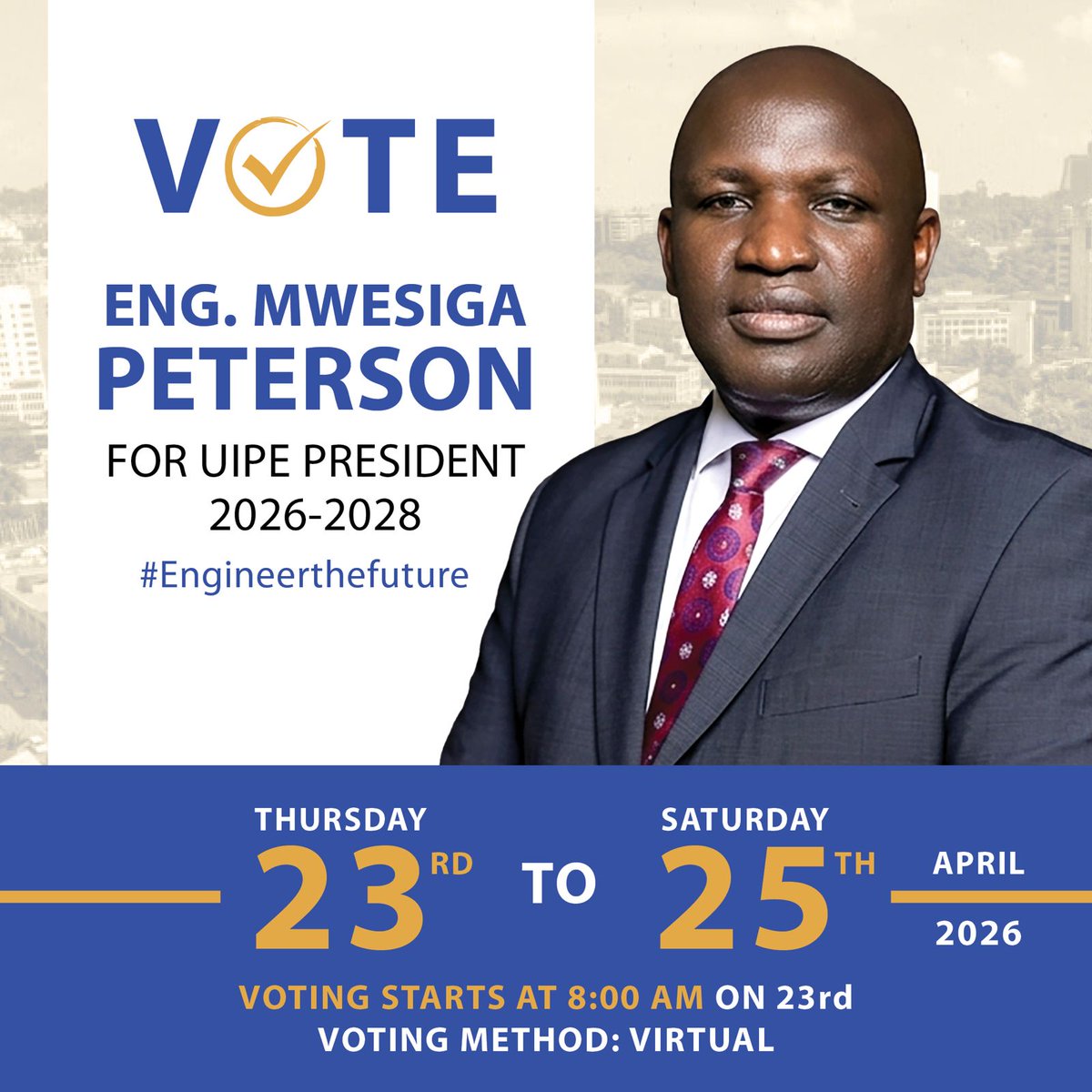 Peterson Mwesiga, FCIArb, MUIPE, R.Eng(U) tweet media