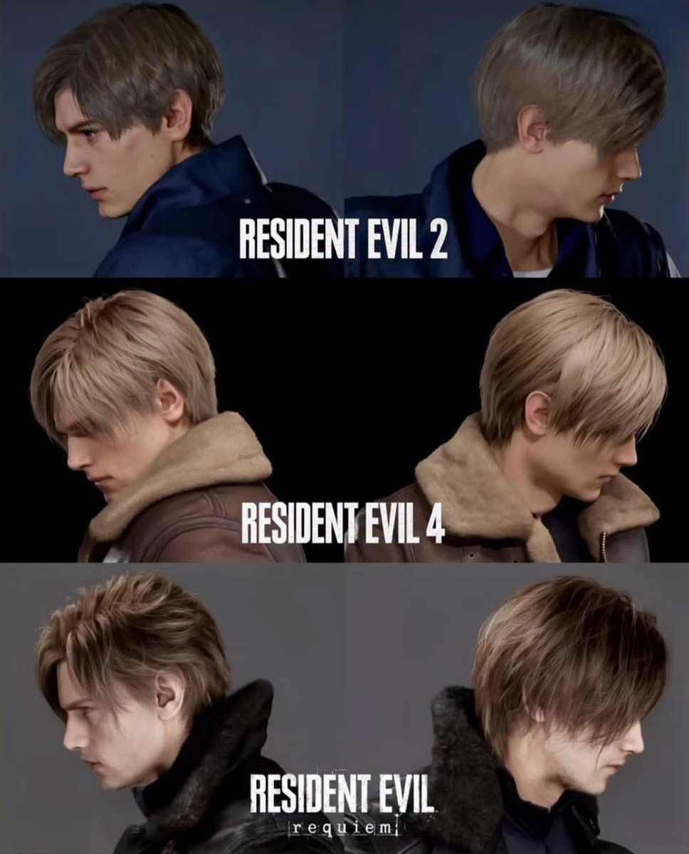 luizeto_7's tweet photo. Resident Evil 2 ➝ Resident Evil 4 ➝ Requiem
A journey of growth, strength, and survival.
 #REBHFun https://t.co/9Bpobl5onj