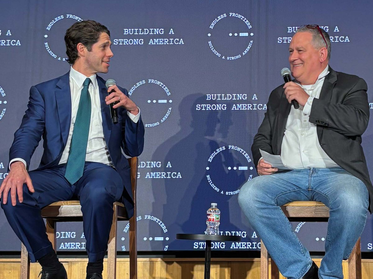 DFC_CEO's tweet photo. Thanks to @CFR_org, @JordanBlashek, and @AsiaLens for a meaningful conversation on American economic statecraft and my vision for the future of @DFCgov.

DFC is America’s deal team, and we’re excited to continue advancing U.S. strategic foreign policy interests, fostering consequential economic development, and delivering returns to American taxpayers.