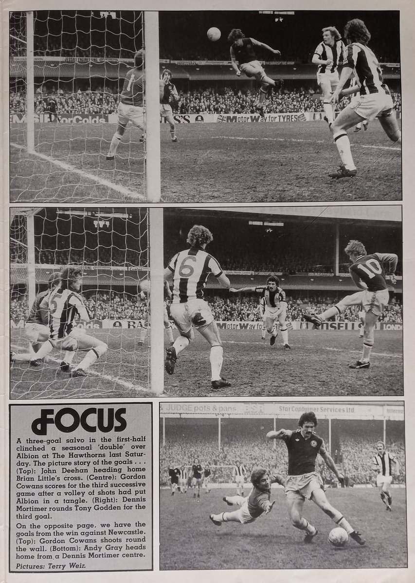 AndrewUllah's tweet image. Played On This Day 1978 @WBA 0-3 @AVFCOfficial (Deehan, Cowans, Mortimer) Gate 35,112 #WBA #AstonVilla