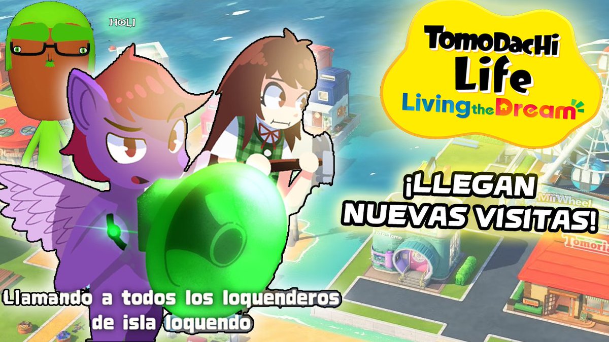 HOY! En el canal secundario, continúa la vida en la isla loquendo del Tomodachi Life! Muchas caras nuevas se van a unir, algunas debutantes, otras.... clásicas
Los esperamos en Ultimax!!
18:30hs🇦🇷🇺🇾
17:30hs🇨🇱🇻🇪
16:30hs🇵🇪🇨🇴
15:30hs🇲🇽