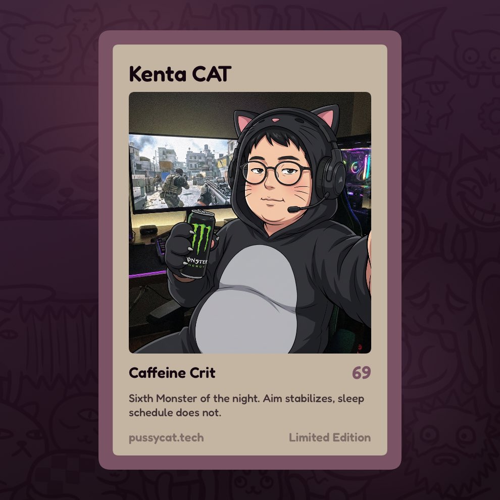 aac99253179's tweet photo. I'm done with this bear market

From now on I'm a full-time cat @pussycattech

[ Attach your selfie 👇 ] https://t.co/oqlhtIRneZ