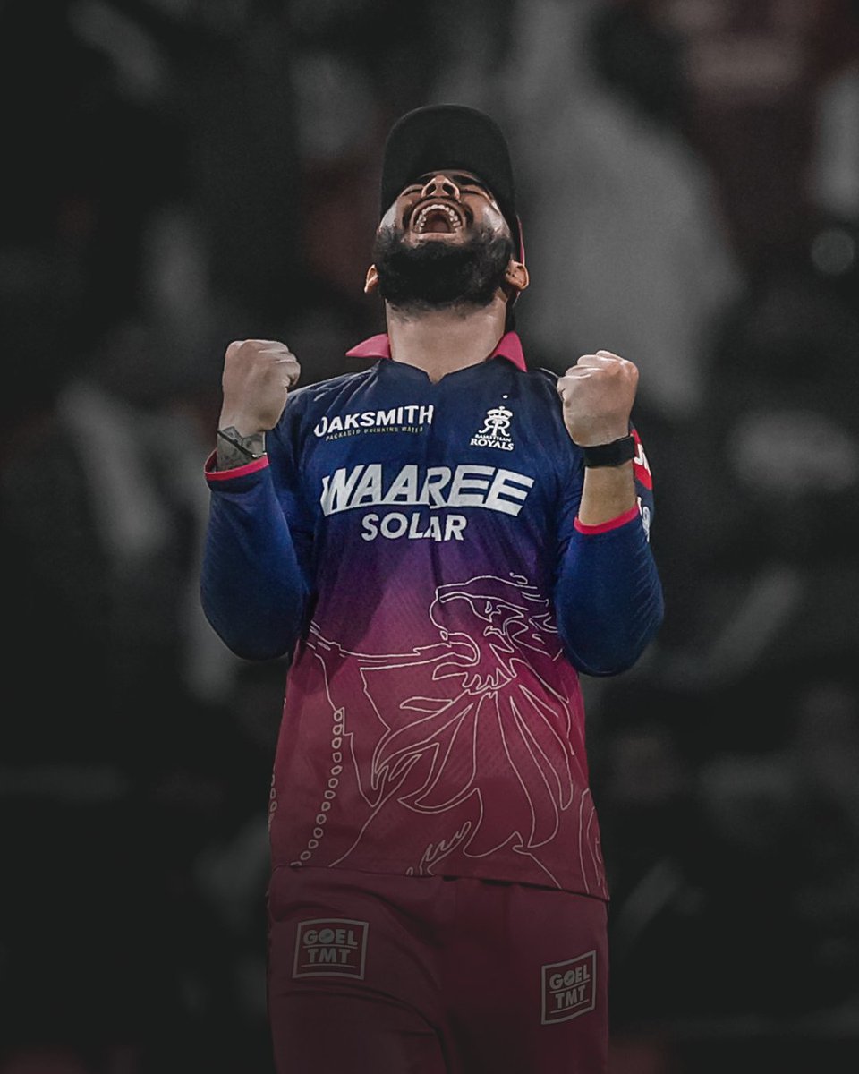 rajasthanroyals's tweet image. Backed. Believed. Executed. Oh 𝐖hat a feeling! 💗