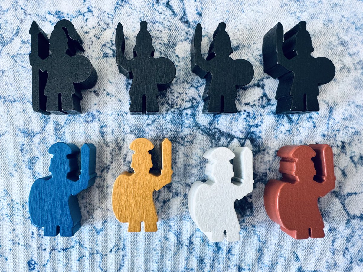 WojennikTV's tweet image. “Hispania” (2023) 🦅

A co-op game by Draco Ideas.
We lead Roman commanders in Hispania, using a system based on “Tetrarchia” with added depth and variability (243 setups).

Modules, scenarios, and even a competitive mode 🔱

#boardgames #wargames