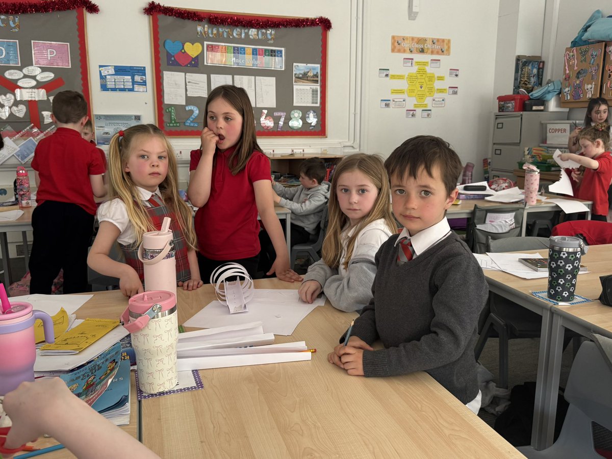 InverkipPrimary's tweet image. Our P4 and P1 pupils paired up to design and build the most stable bridges using their STEM skills. Lots of creativity, problem-solving and resilience on show… fantastic collaboration from our youngest to oldest learners! 👏 #Teamwork #STEM #EveryMomentCounts
