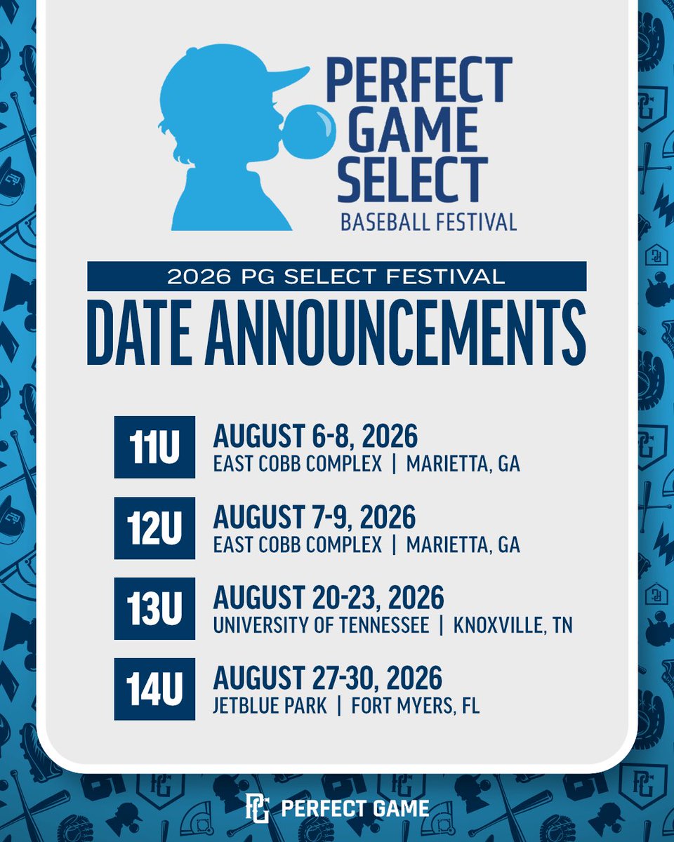 Perfect Game Select Festival tweet media